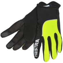 Hestra Bike Multi Cycling Gloves (For Men and Women) in Yellow/Black - Closeouts